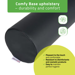 -3-Round Bolster 15x60 - K515 Black-3