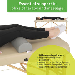 -1-Semi Round Bolster 60x15x10 - K522 Gray-1