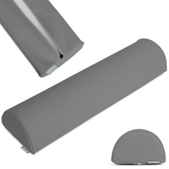 --Semi Round Bolster 60x15x10 k322 Gray-