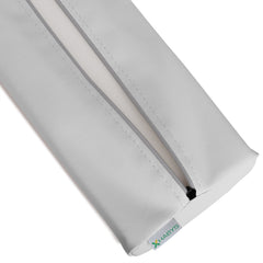 -1-Semi Round Bolster 60x15x10 k729 Light Gray-1