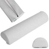--Semi Round Bolster 60x15x10 k729 Light Gray-
