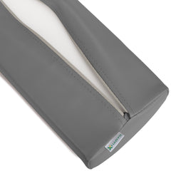 -1-Semi Round Bolster 60x18x12 K322 Gray-1