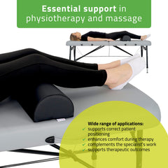 -1-Semi Round Bolster 60x18x12 - K515 Black-1