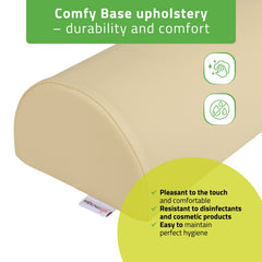 -3-Semi Round Bolster 60x18x12 - K533 Beige-3