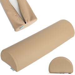 --Semi Round Bolster 60x18x12 Soft Touch K607 Moco Beige-