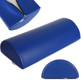 --Semi Round Bolster 60x30x15 K012 Navy Blue-