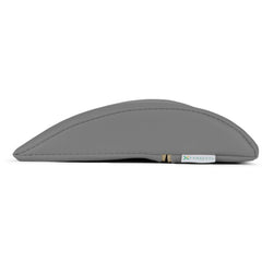 -3-Semi Round Bolster Lumbar 40x25x5 Hard k322 Gray-3