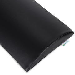 -2-Semi Round Bolster Lumbar 40x25x5 Soft K015 Black-2