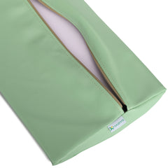 -1-Semi Round Bolster Lumbar 40x25x5 Soft K022 Green-1