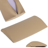 --Semi Round Bolster Lumbar 40x25x5 Soft K607 Moco Beige-