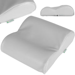 --Semi Round Bolster Neck Cushion k729 Light Gray-