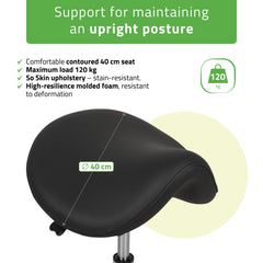-1-Stool Alma So Skin K515 Black-1