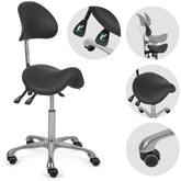 --Stool Diana So Skin K515 Black-