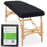 --Terry Table Sheet for portable tables 60-65/180-185 black-