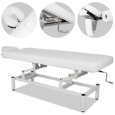 --VIGO 1 Stationary massage table with manual height adjustment - white-