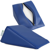 --Wedge Bolster 20x15x10 K012 Navy Blue-