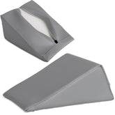 --Wedge Bolster 20x15x10 K029 Grey-
