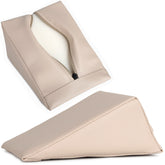 --Wedge Bolster 20x15x10 K033 Beige-