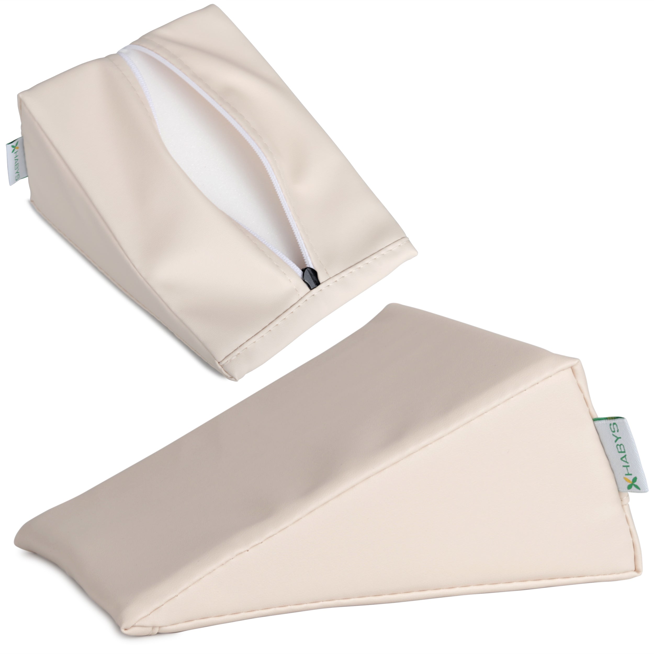 --Wedge Bolster 20x15x10 K101 Beige-