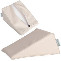 --Wedge Bolster 20x15x10 K101 Beige-