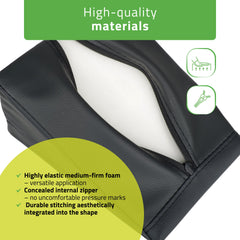 -2-Wedge Bolster 20x15x10 K515 Black-2