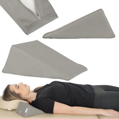 --Wedge Bolster 20x15x10 K522 Gray-