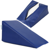 --Wedge Bolster 30x20x16 K012 Navy Blue-