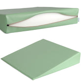 --Wedge Bolster 60x60x12 K022 Green-