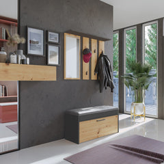 3-Wieszak Parma PARMA ANTRACYT ARTISAN-3