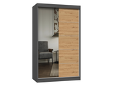 Iga Wardrobe 120 A/C ANTHRACITE ARTISAN
