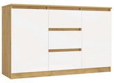 1-Komoda Malwa 2D3S DĄB ARTISAN BIEL-1
