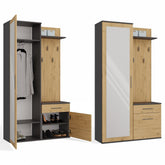 1-Garderoba DUO ANTRACYT ARTISAN-1