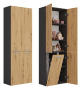 Coluna de casa de banho Nel 1K/DD ANTRACITE ARTISAN