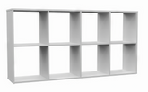 1-Regał Malax 2X4 BIAŁY-1