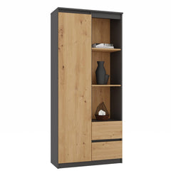 2-Regał Bily RS-80 ANTRACYT ARTISAN-2