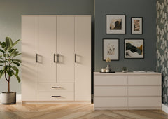 2-Szafa Romana 160X205 KASZMIR BEŻ-2