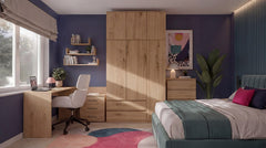 Extensión de armario SD-50 ROBLE ARTISAN Estante de 50 cm para guardarropa