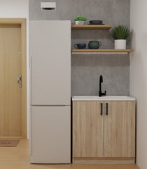 Mueble bajo de cocina KATIA D-80 ROBLE SONOMA