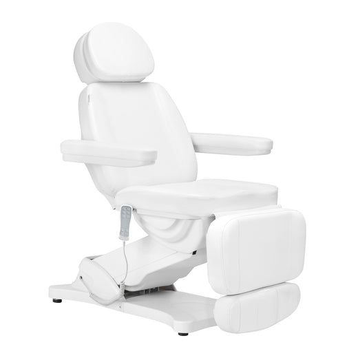 Cadeira cosmética elétrica SILLON CLASSIC 3 motores com aquecimento segunda edição branca