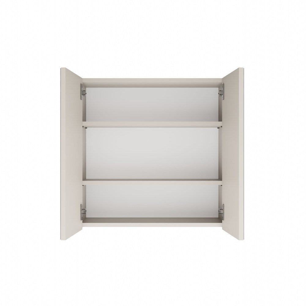 8-Szafka Łazienkowa Wisząca Z Lustrem Nad Umywalkę POLA 2DL 2 Drzwi KASZMIR-8