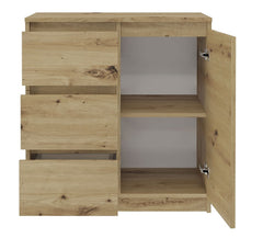 3-Komoda Malwa 1D3S DĄB ARTISAN-3