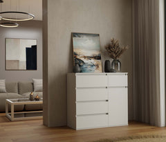 4-Komoda Malwa 1D5S BIAŁY-4