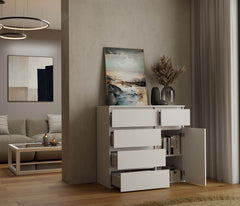 3-Komoda Malwa 1D5S BIAŁY-3