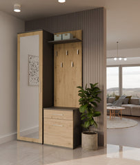 2-Garderoba DUO ANTRACYT ARTISAN-2