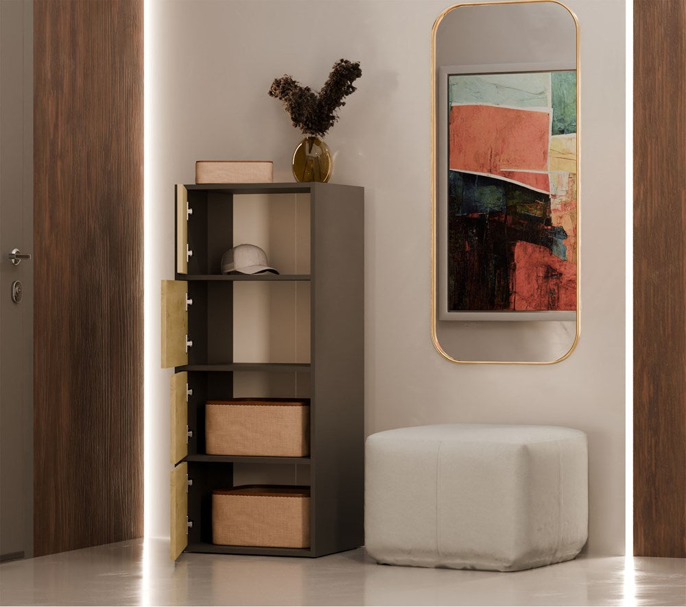 3-Komoda ALMA ANTRACYT DĄB ARTISAN-3