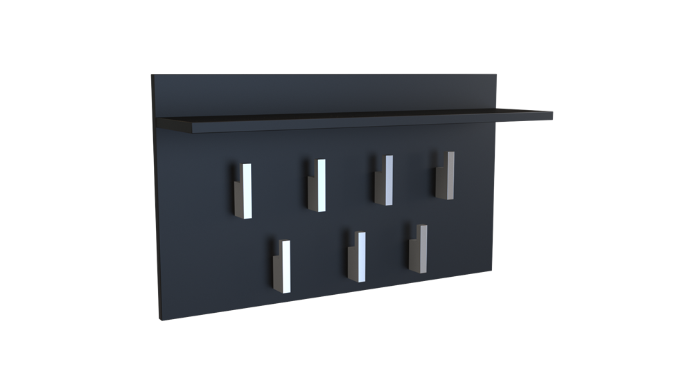 1-Wieszak 2F 2F CZARNY-1