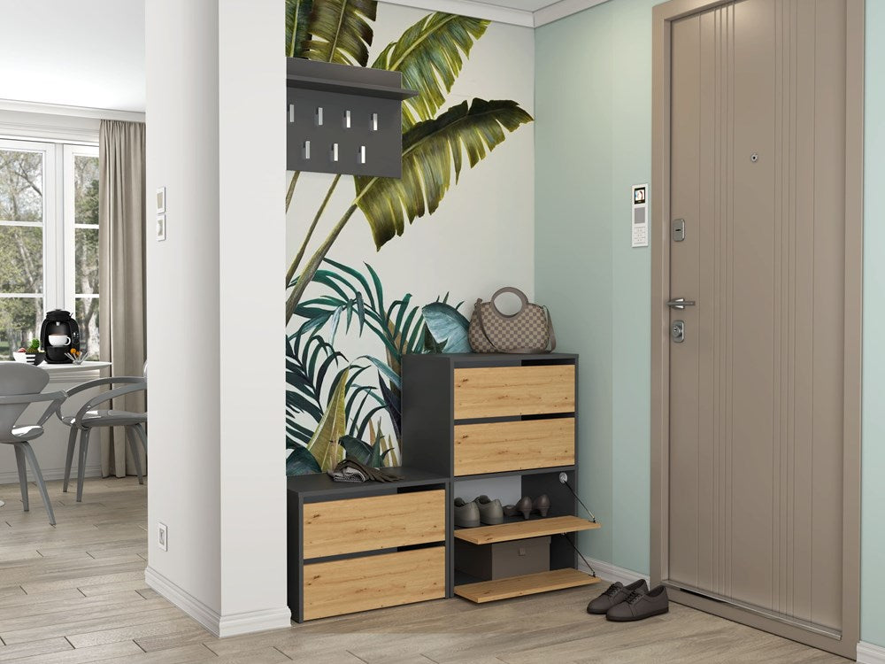 4-Szafka na obuwie MODO X2 ANTRACYT ARTISAN-4