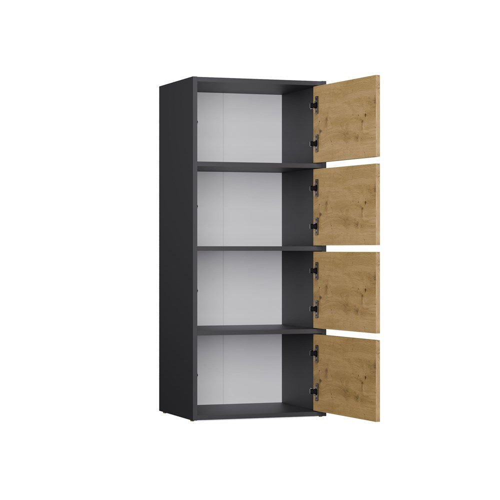 8-Komoda ALMA ANTRACYT DĄB ARTISAN-8