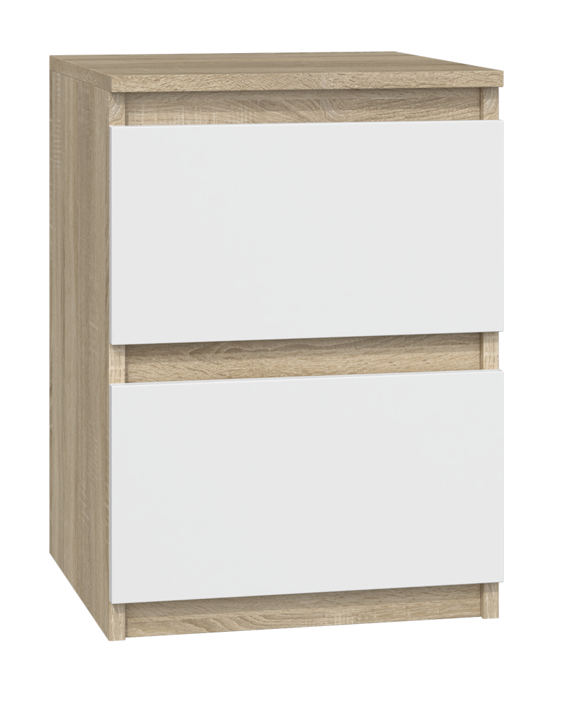 1-Szafka nocna Malwa M2 BIAŁY SONOMA-1