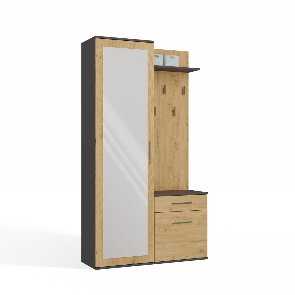 8-Garderoba DUO ANTRACYT ARTISAN-8